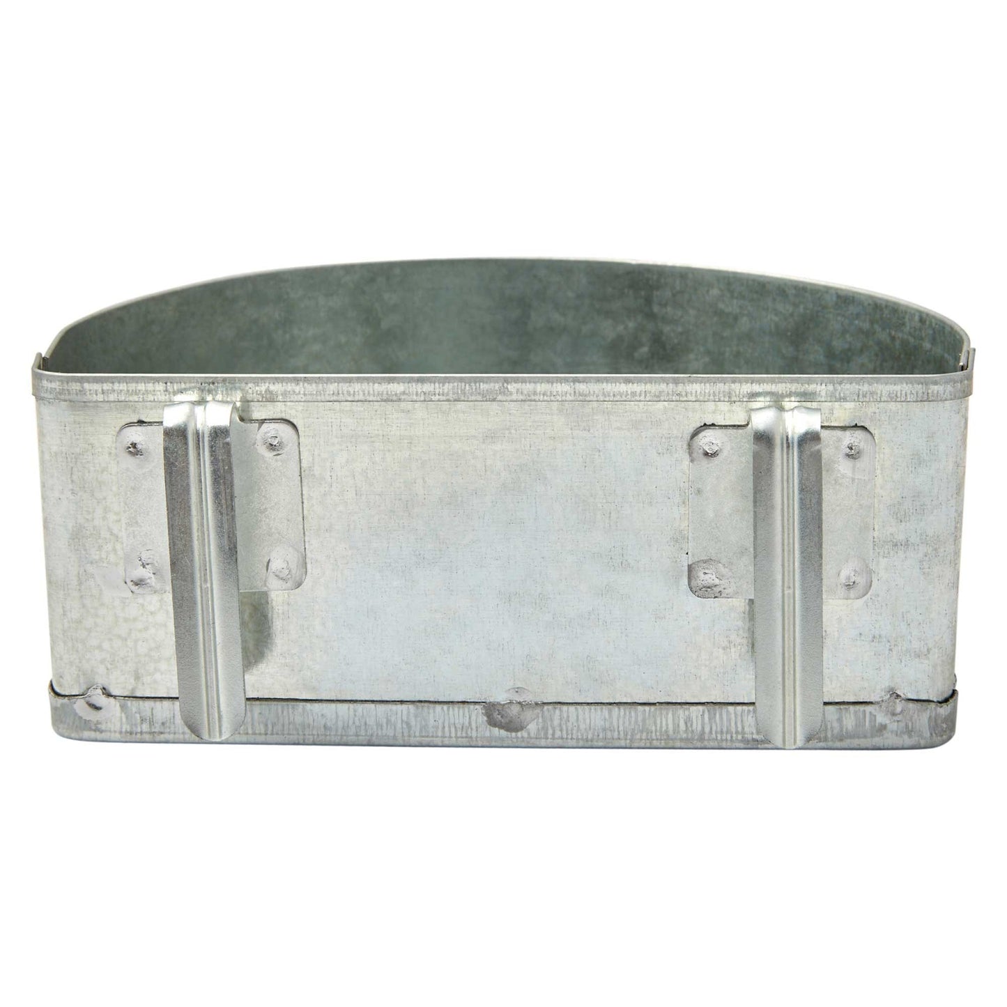 Lexi & Me Galvanised Steel Hanging Chicken Feeder