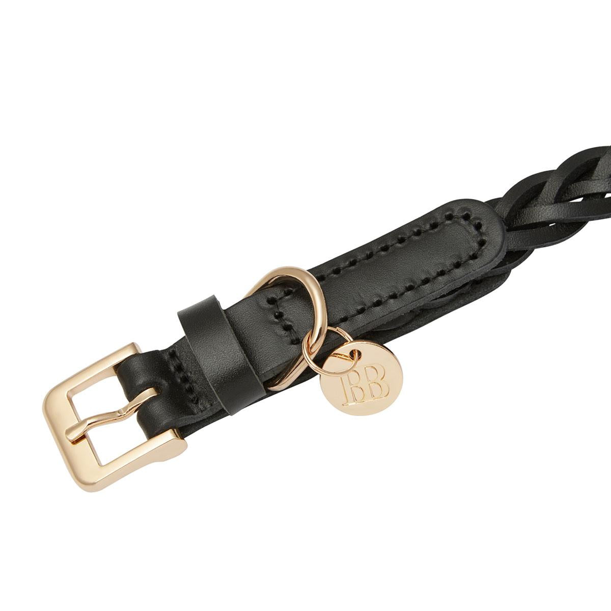 Buddy & Belle Braided Leather Dog Collar