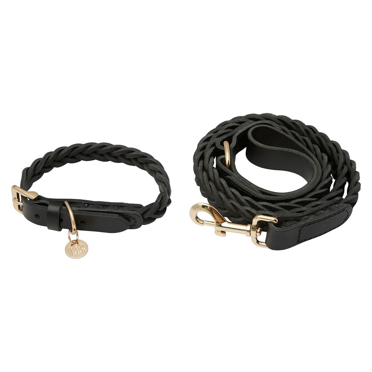 Buddy & Belle Braided Leather Dog Collar