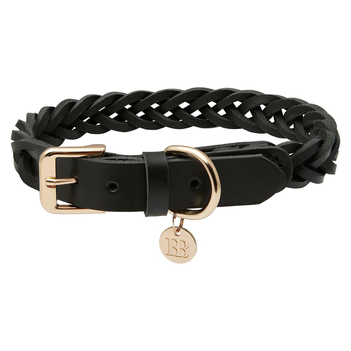 Buddy & Belle Braided Leather Dog Collar