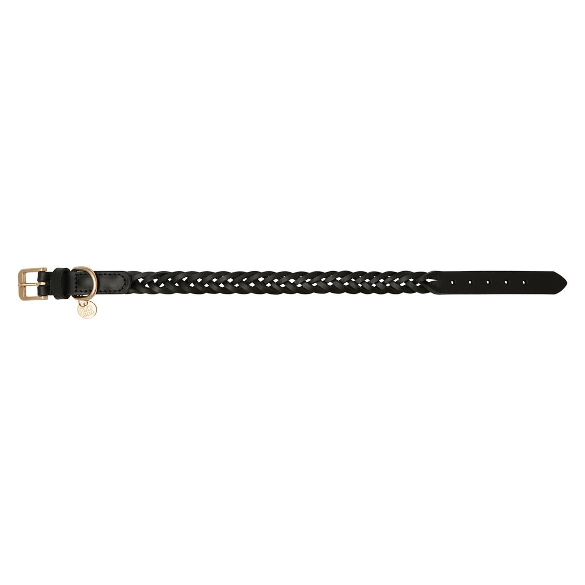 Buddy & Belle Braided Leather Dog Collar