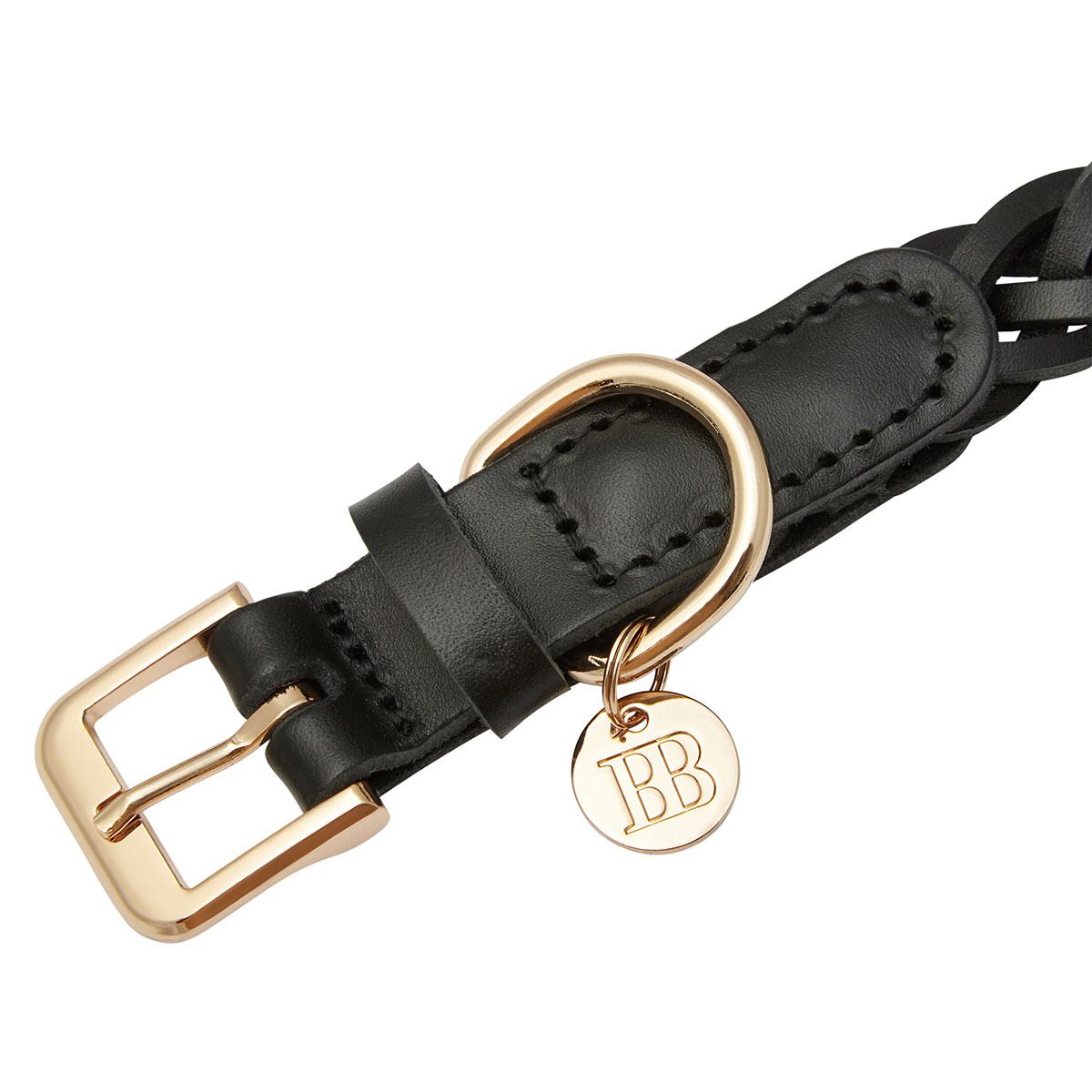 Buddy & Belle Braided Leather Dog Collar