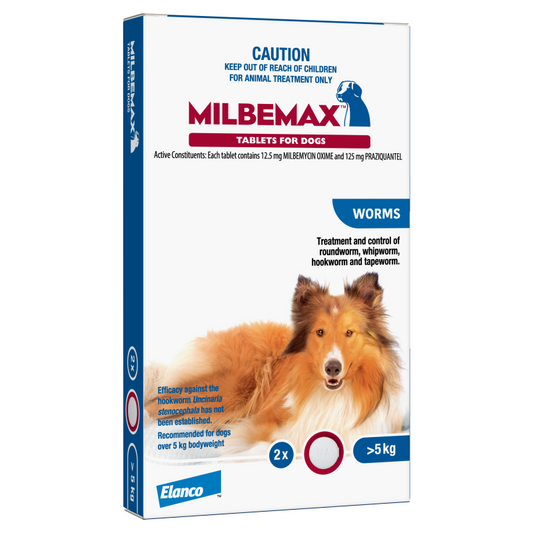 Milbemax Dog Wormer Twin Pack