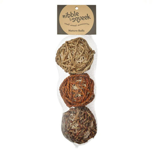 Nibble & Squeek Nature Balls Toy