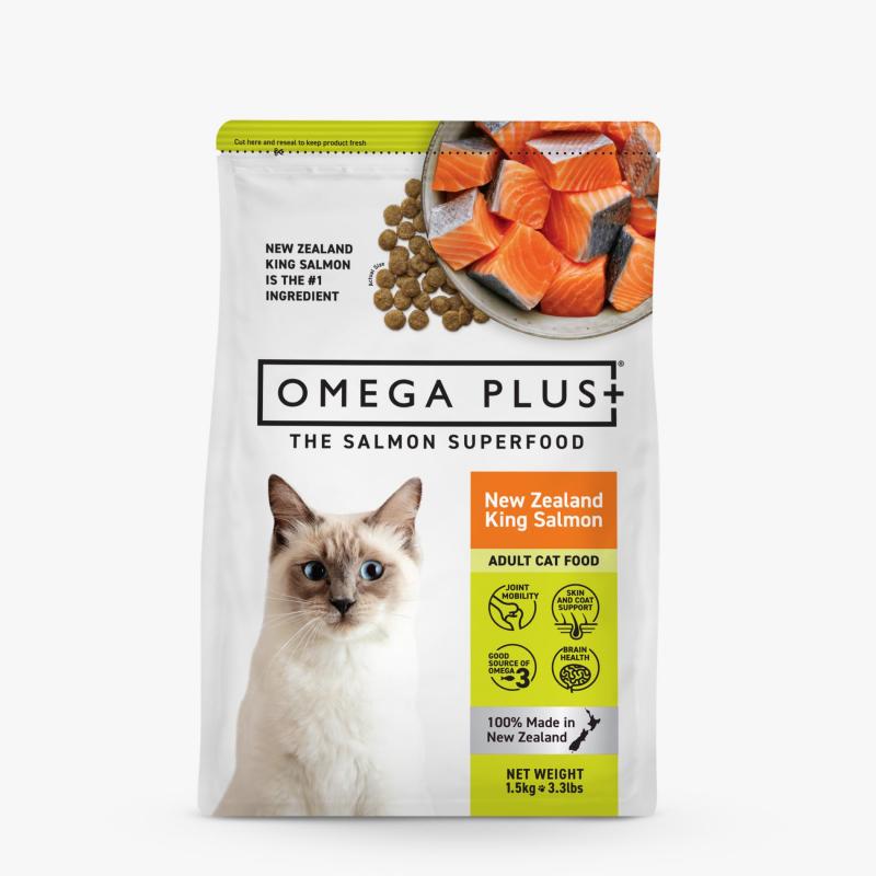 Omega Plus King Salmon Dry Cat Food