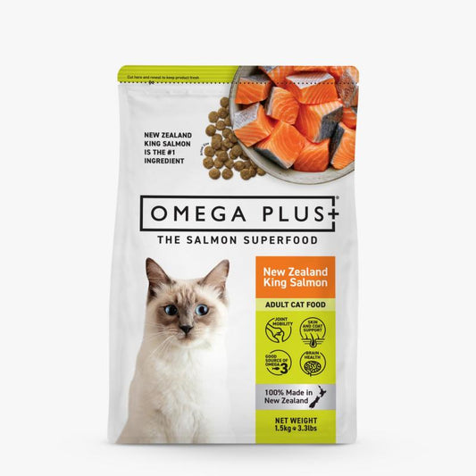 Omega Plus King Salmon Dry Cat Food