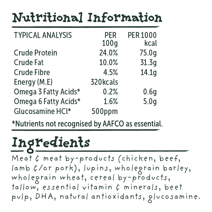 Billie's Bowl Large Breed Adult with Aussie Chicken Dry Dog Food