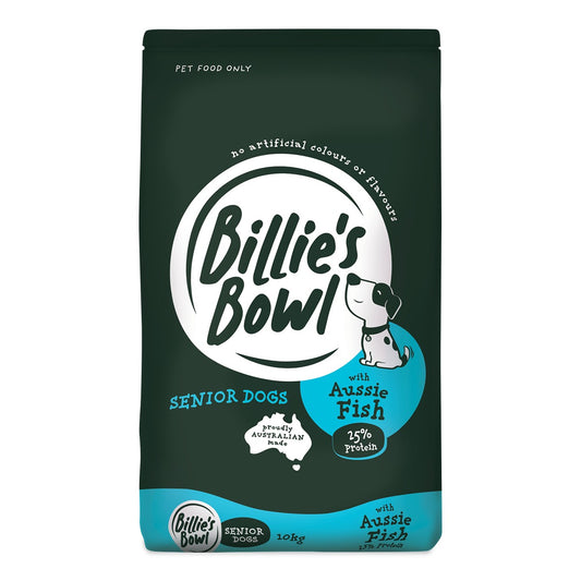 Billie’s Bowl Senior Fish Dry Dog Food