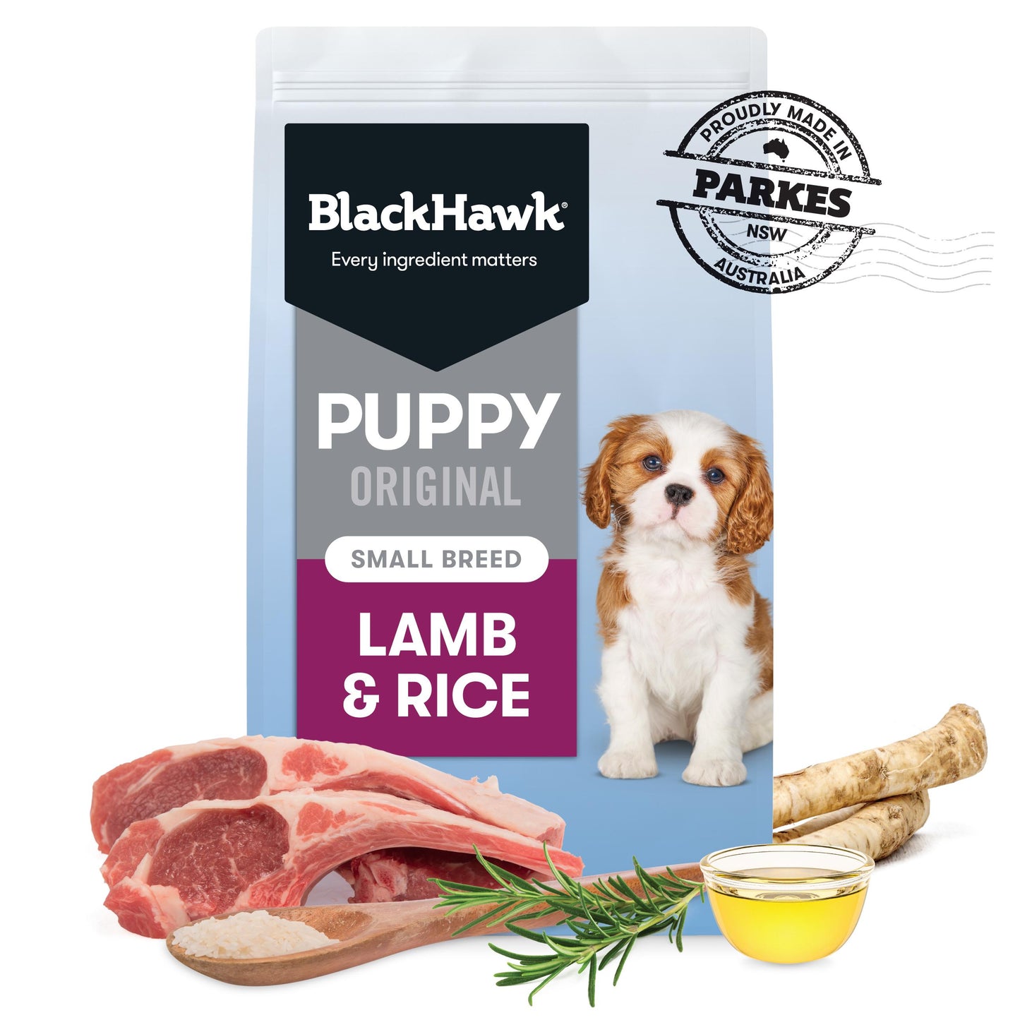 Black Hawk Puppy Small Breed Lamb & Rice Dry Dog Food