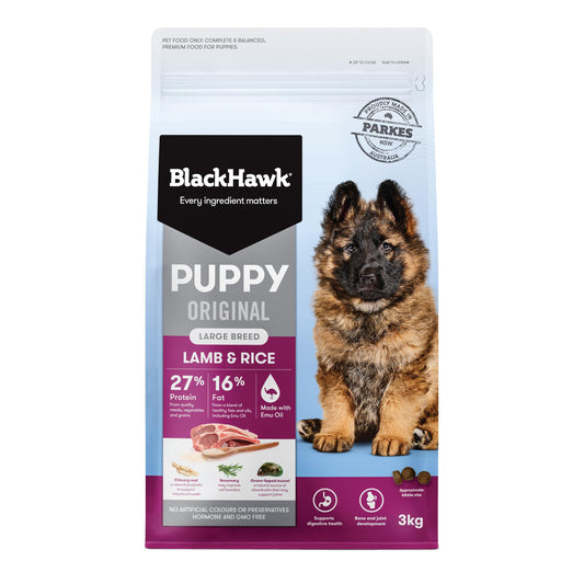 Black Hawk Puppy Large Breed Lamb & Rice Dry Dog Food