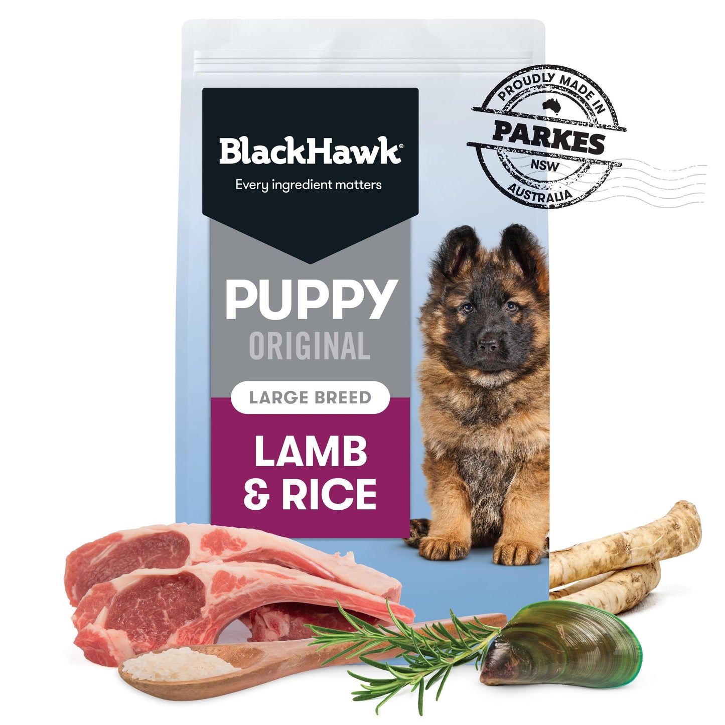 Black Hawk Puppy Large Breed Lamb & Rice Dry Dog Food