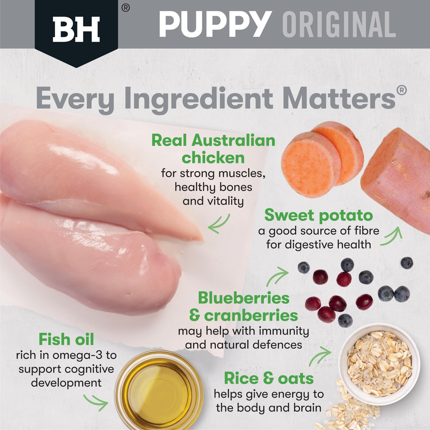 Black Hawk Puppy Small Breed Chicken & Rice Dry Dog Food