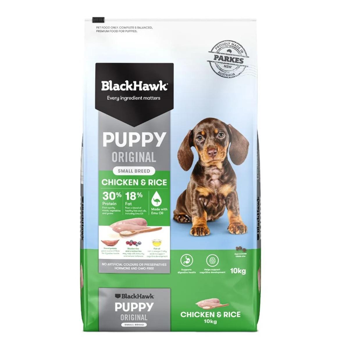 Black Hawk Puppy Small Breed Chicken & Rice Dry Dog Food
