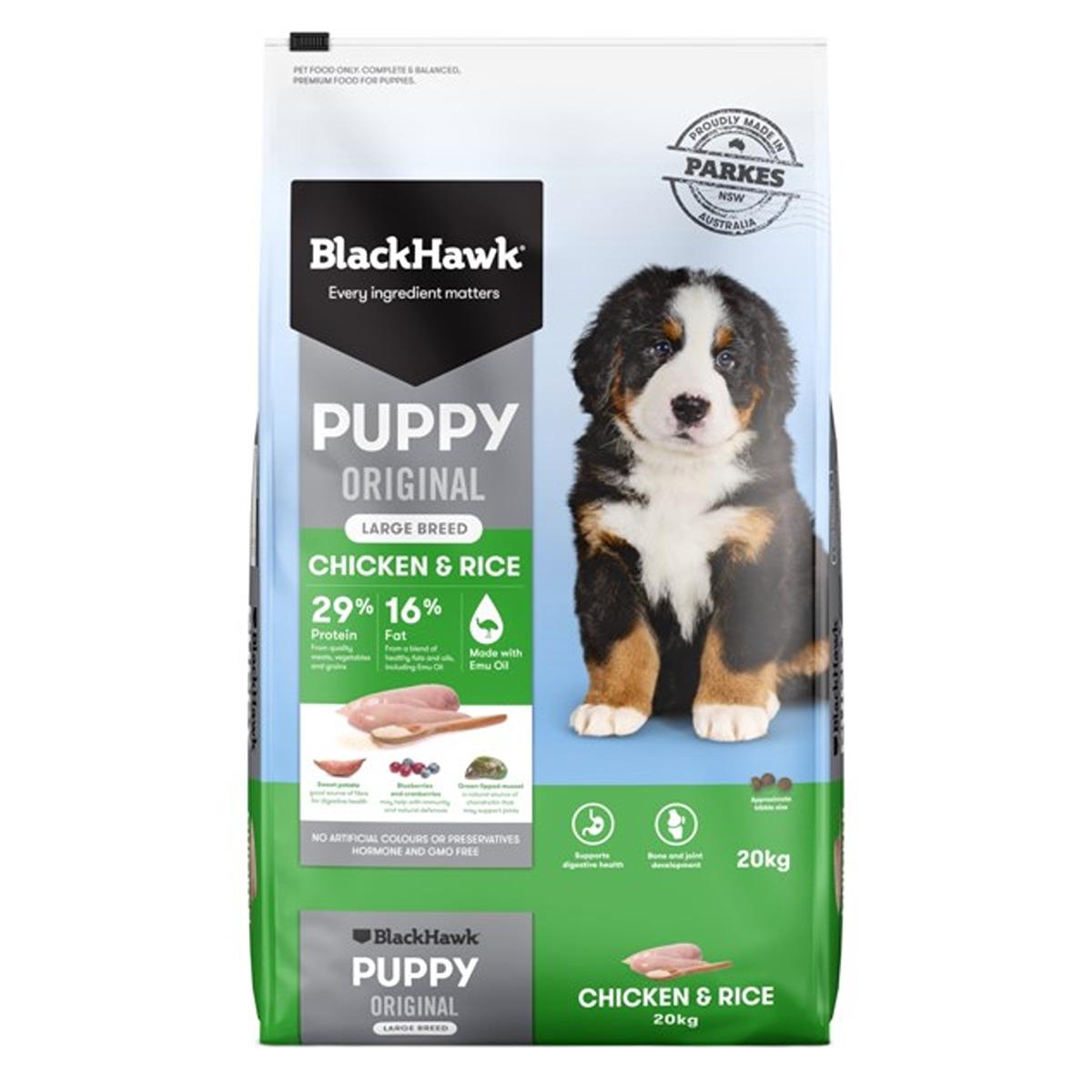 Black Hawk Puppy Large Breed Chicken & Rice Dry Dog Food