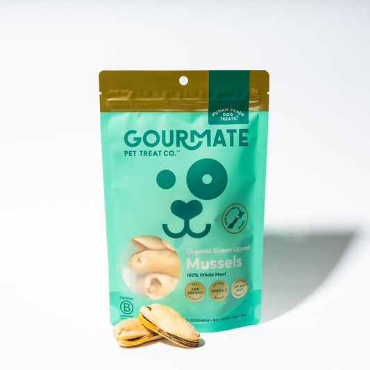 Gourmate Freeze-Dried Green Lipped Mussels Dog Treats