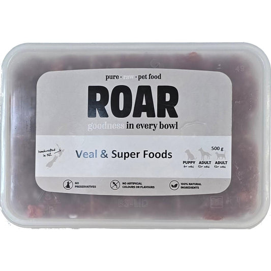 ROAR Frozen Veal & Superfoods Dog Food