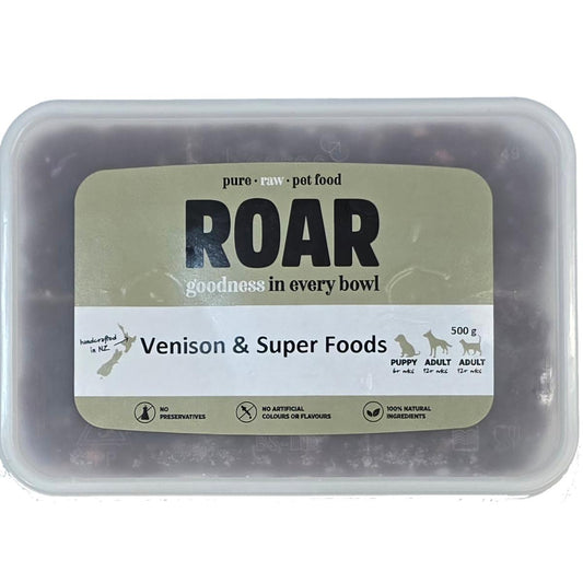 ROAR Frozen Venison & Superfoods Dog Food