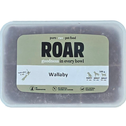 ROAR Frozen Wallaby Dog Food