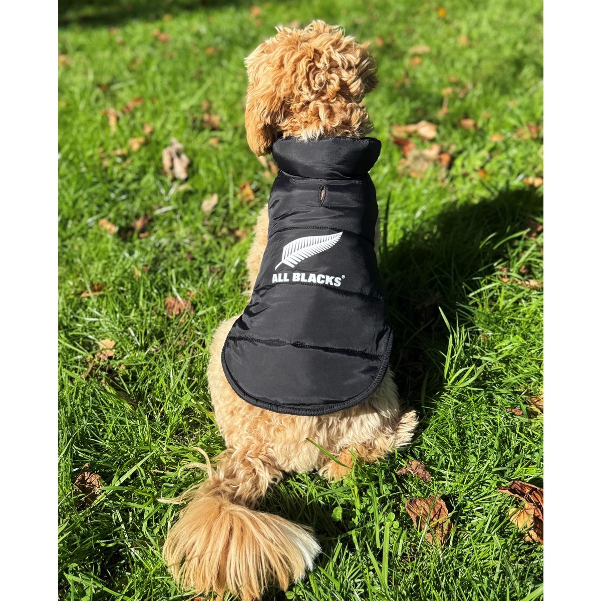 All Blacks Puffer Jacket for Dogs