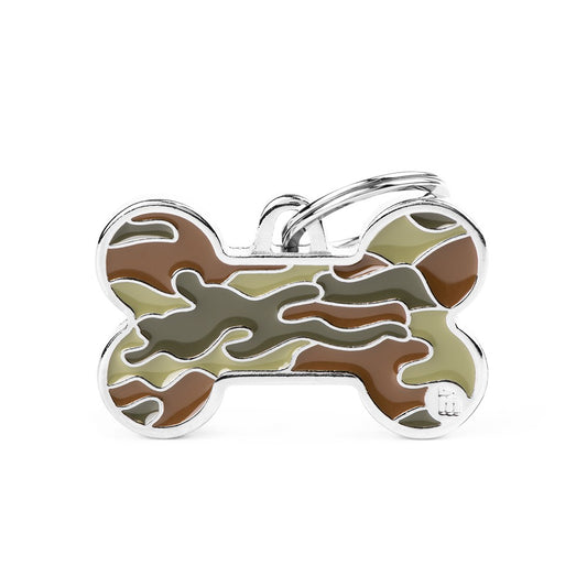 My Family Style Camouflage Green Bone