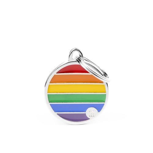 My Family Tag Rainbow Circle