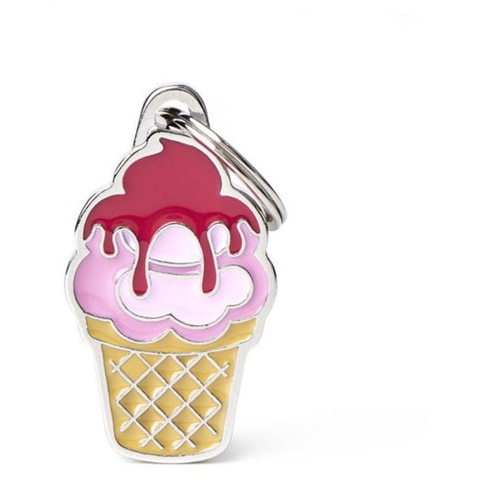 My Family Ice Cream Pet Tag