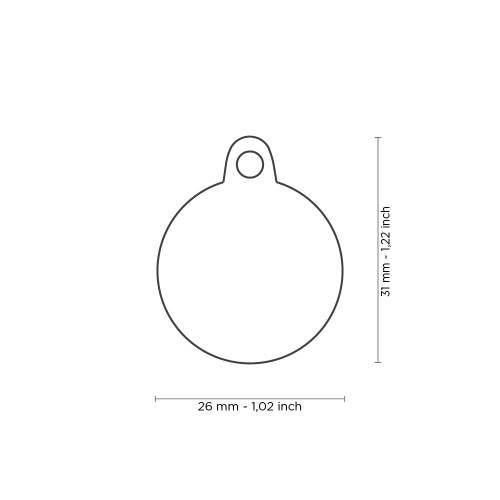 My Family Tag Charm Billiard