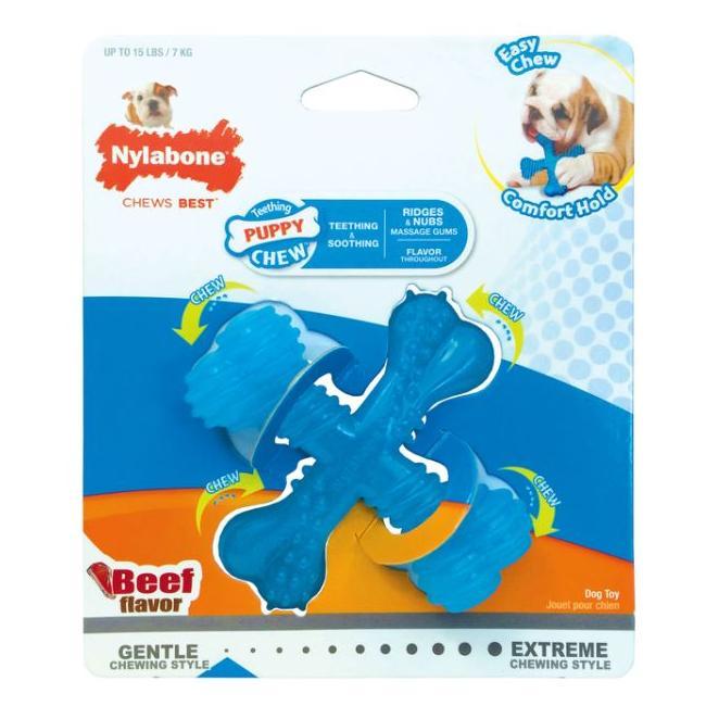 Nylabone X Bone Puppy Chew Toy