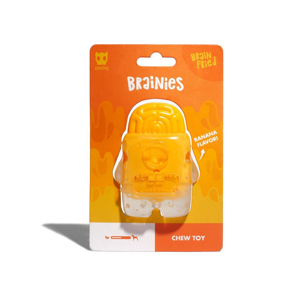 Zee.Dog Brain Fried Dog Chew Toy