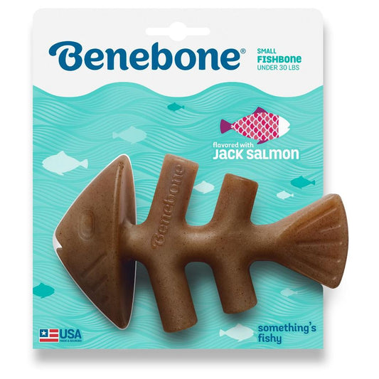 Benebone Fishbone Dog Chew Toy