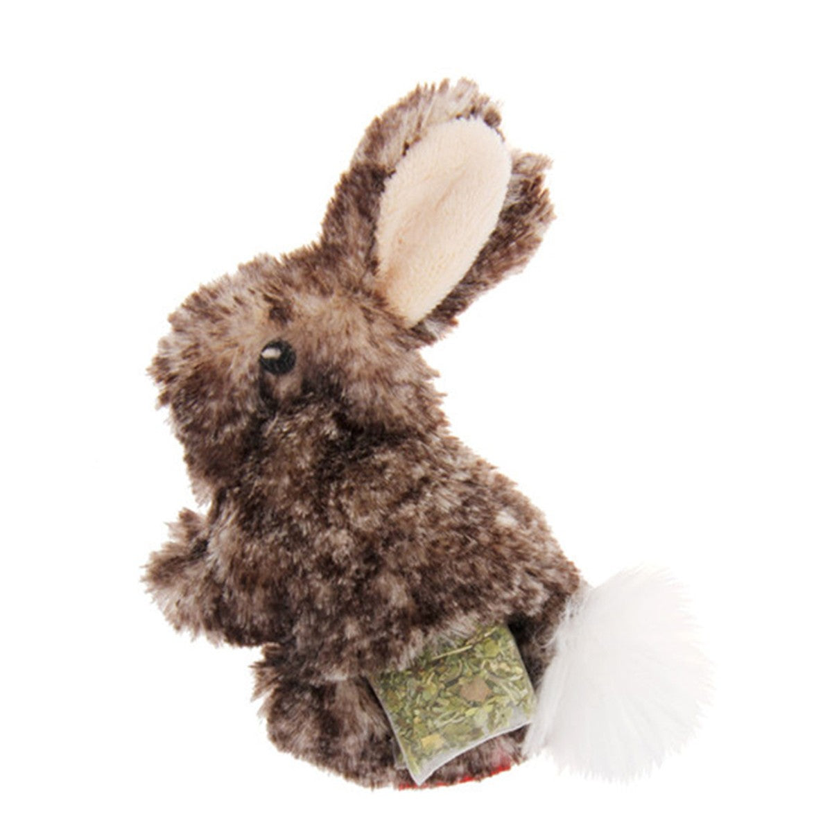 GiGwi Catch+Scratch with Catnip Teabags Rabbit Toy