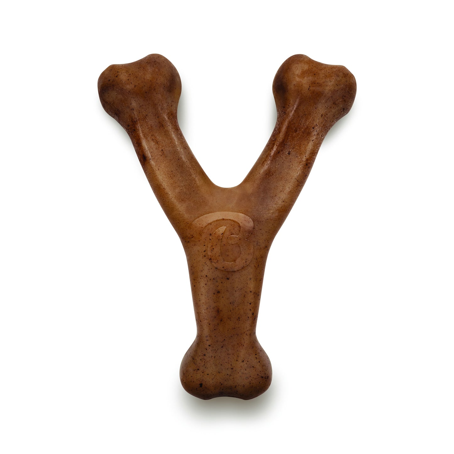 Benebone Bacon Wishbone Dog Chew Toy