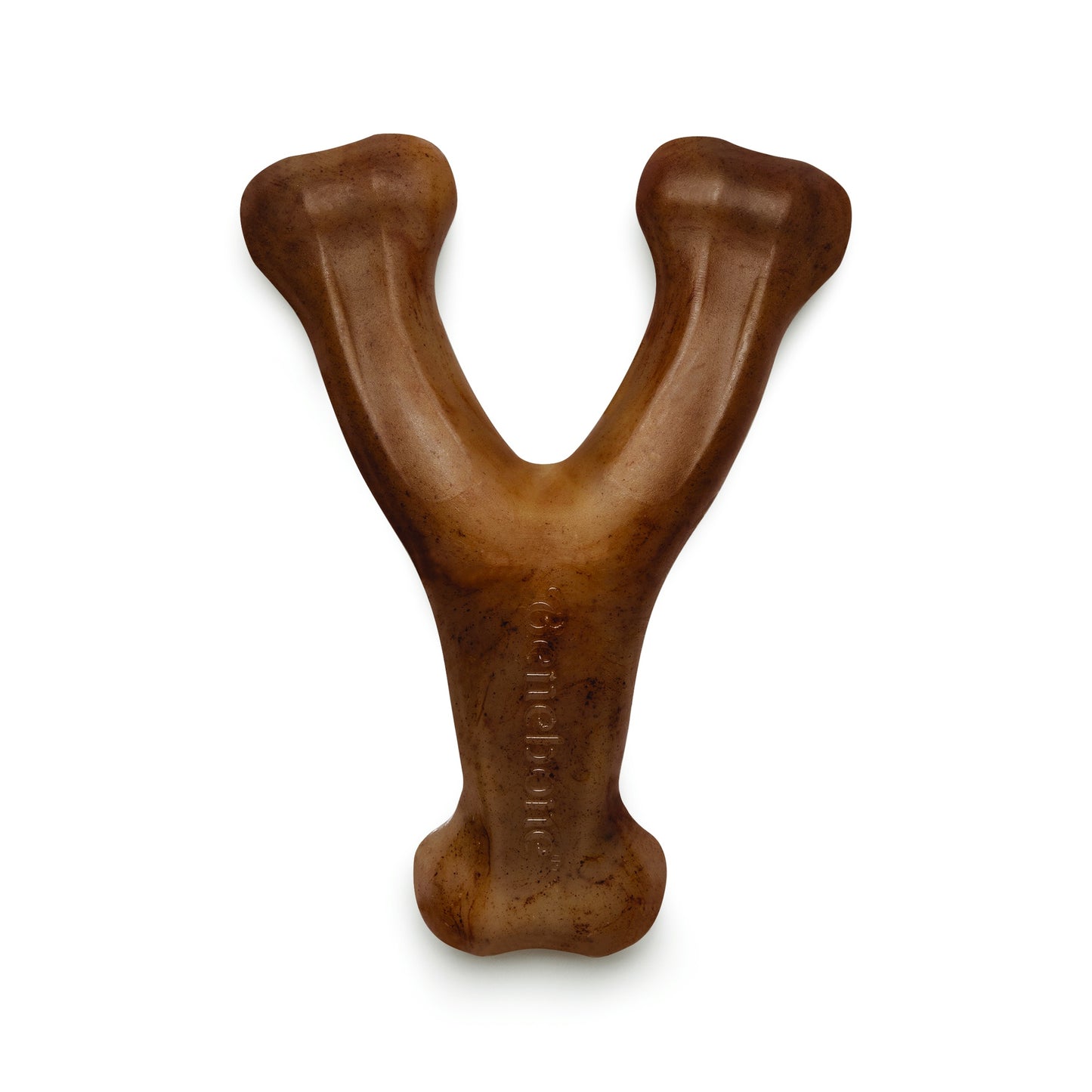 Benebone Bacon Wishbone Dog Chew Toy