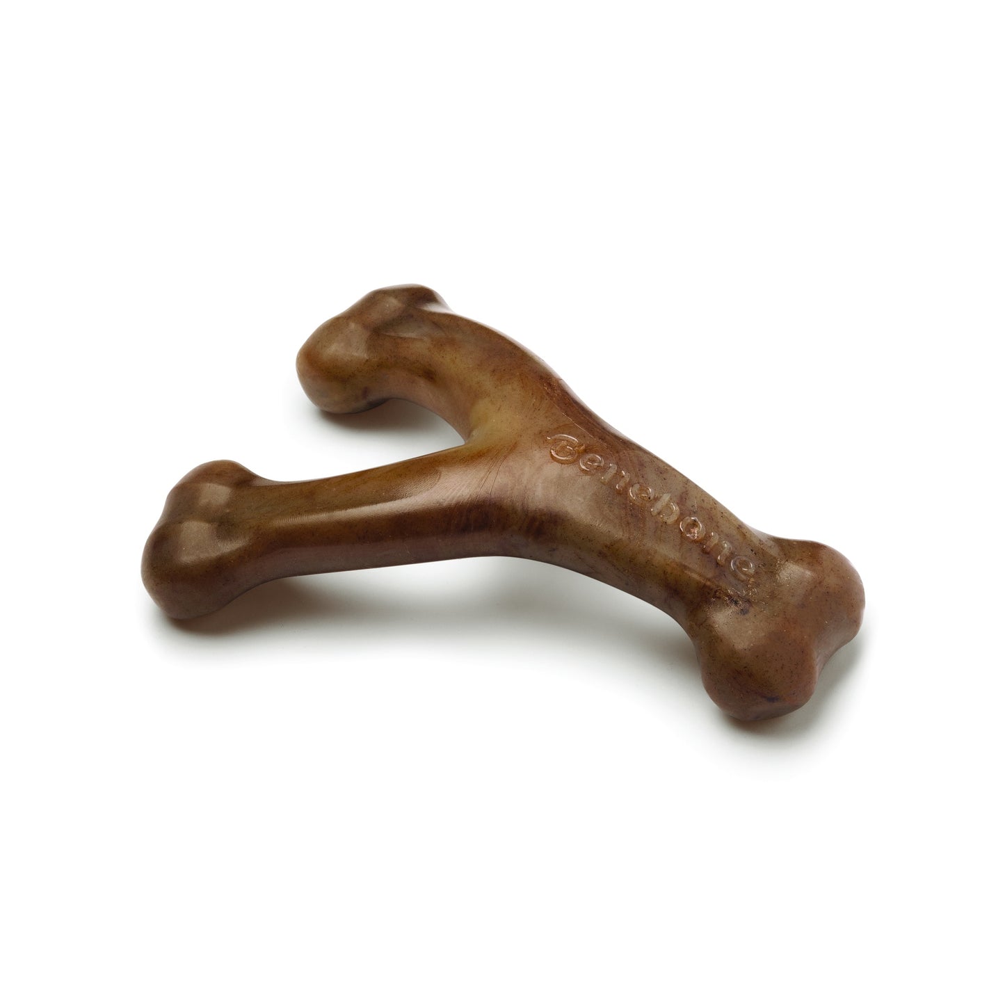 Benebone Bacon Wishbone Dog Chew Toy