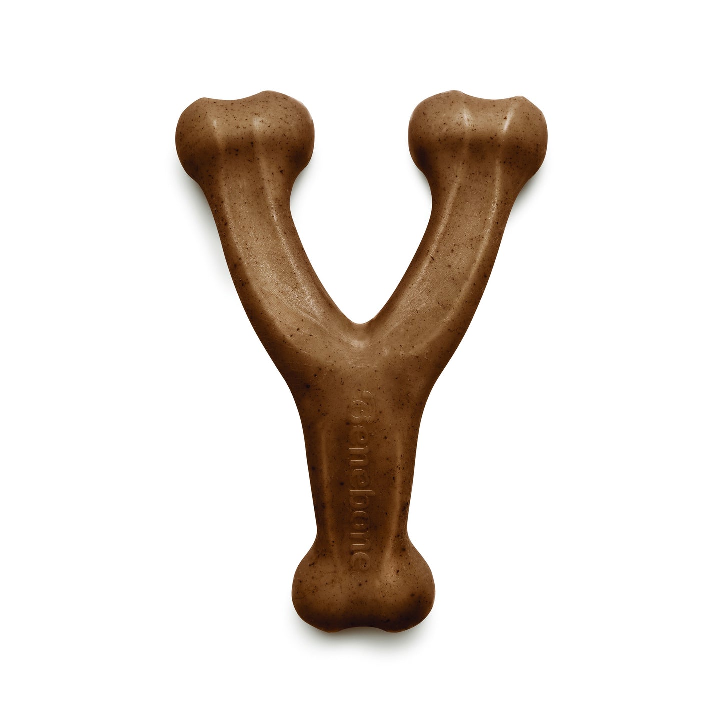 Benebone Bacon Wishbone Dog Chew Toy