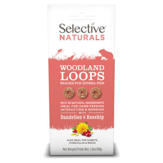 Selective Naturals Woodland Loops Dandelion & Rosehip Treats