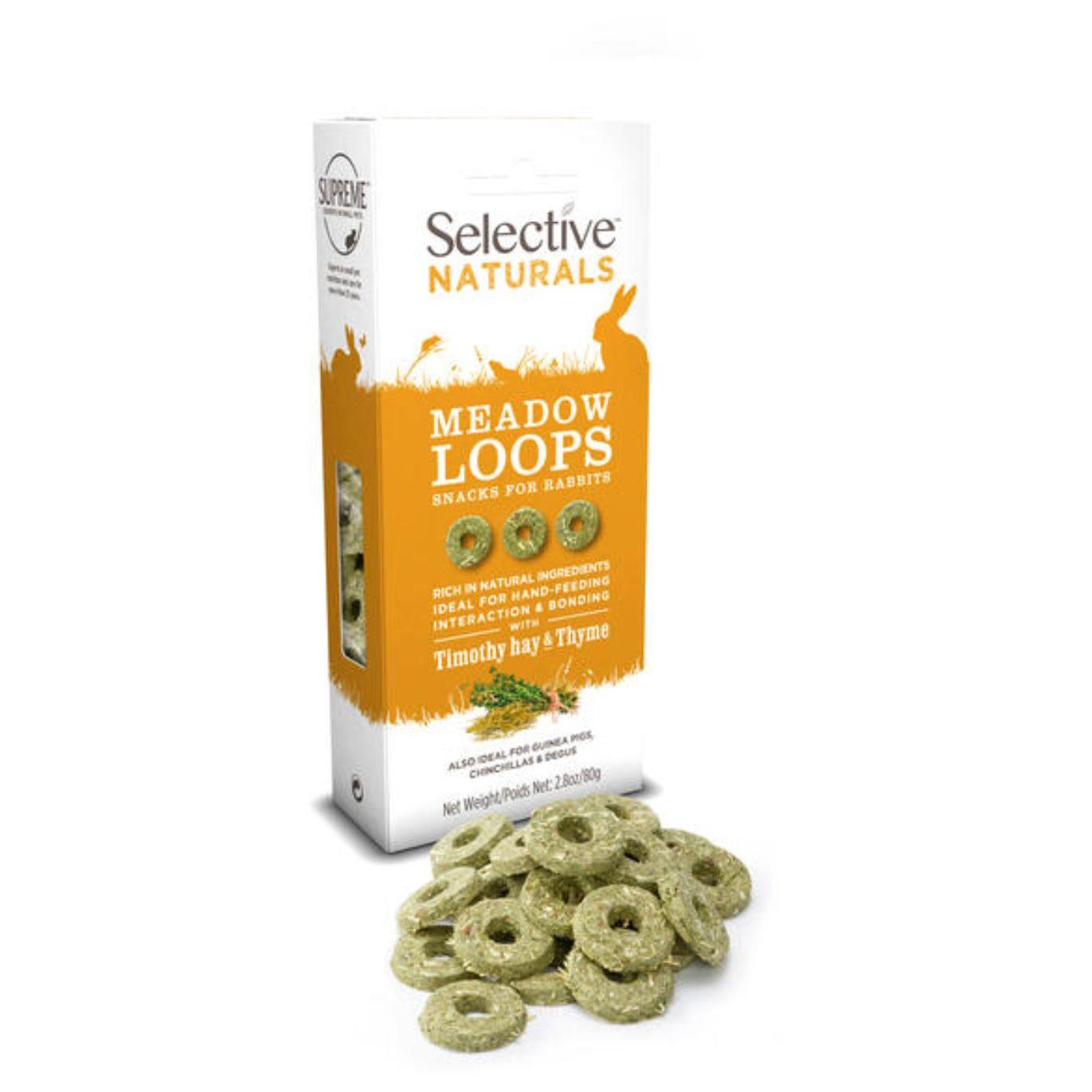 Selective Naturals Meadow Loops Hay & Thyme Treats