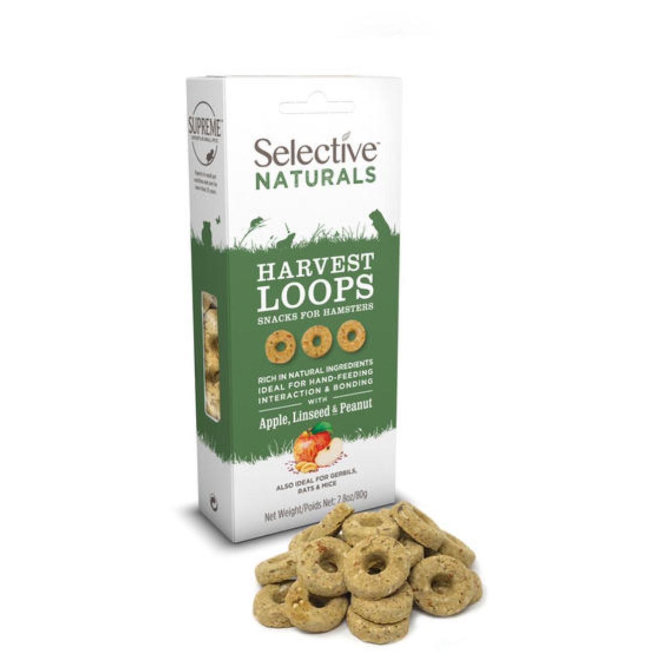 Selective Naturals Harvest Loops Apple & Peanut Treats