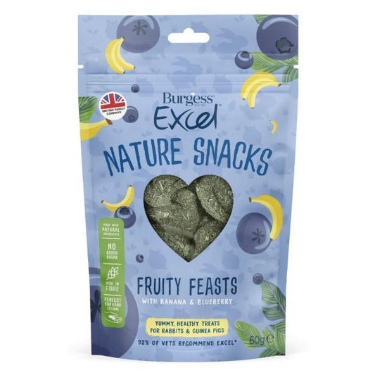 Burgess Fruity Feasts Small Animal Treats