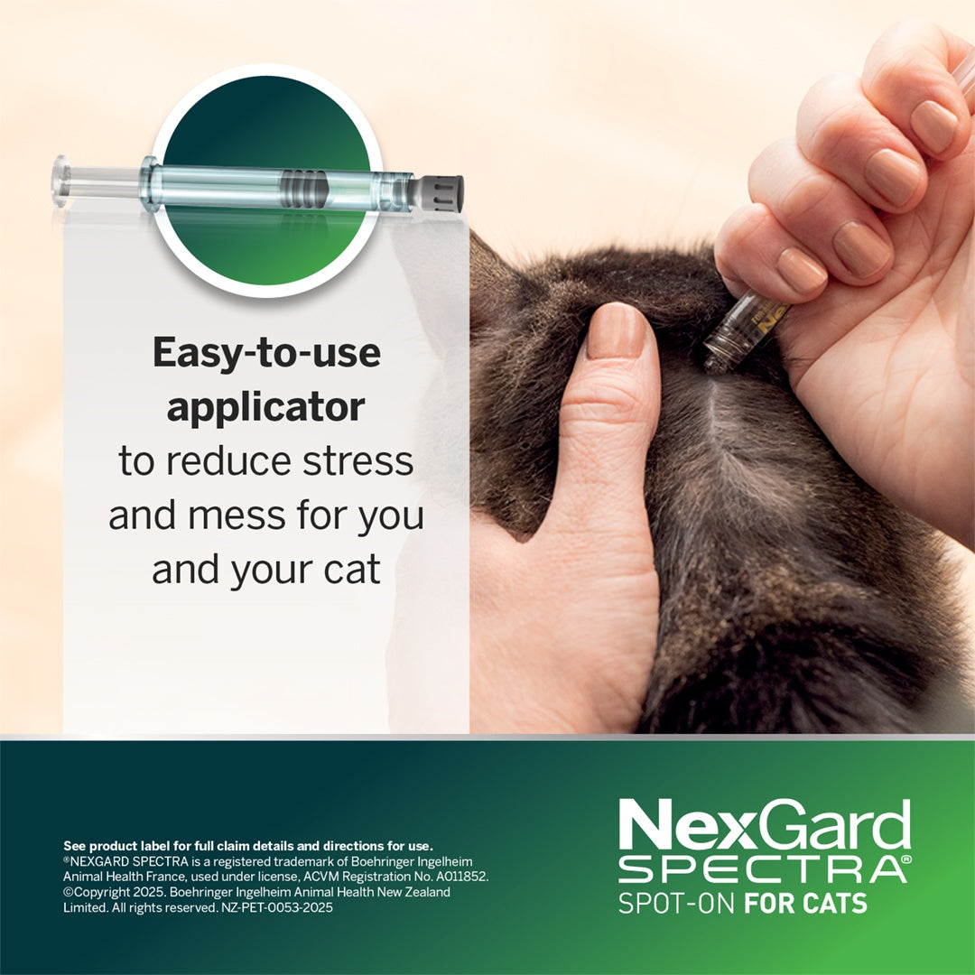 Nexgard Spectra Spot-on Treatment for Cats 2.5-7.4kg