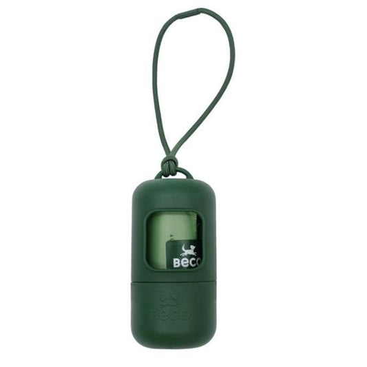 Beco Recycled Poop Bag Dispenser with Recycled Bags