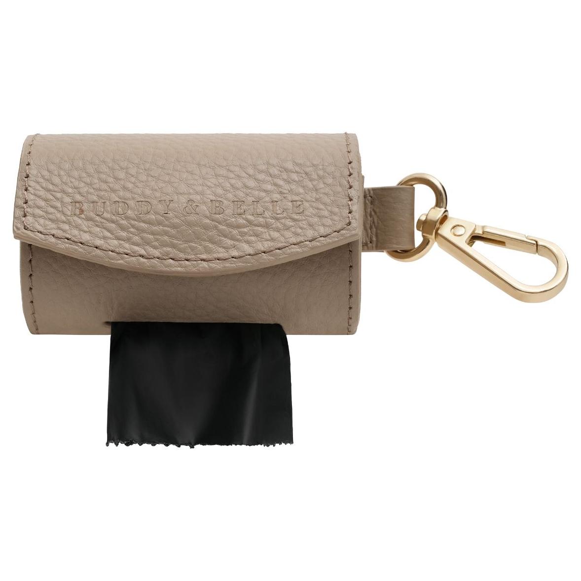 Buddy & Belle Leather Waste Bag Holder Mocha