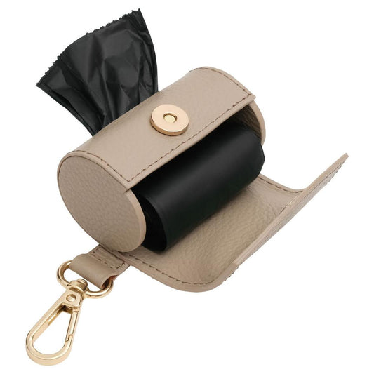 Buddy & Belle Leather Waste Bag Holder Mocha