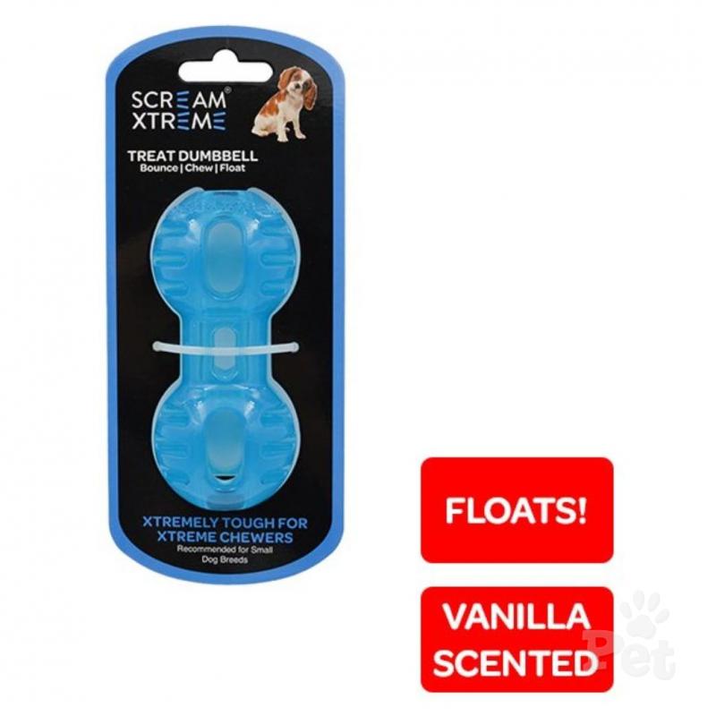 Scream Xtreme Treat Dumbbell Toy