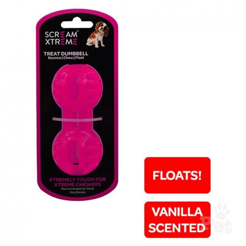 Scream Xtreme Treat Dumbbell Toy
