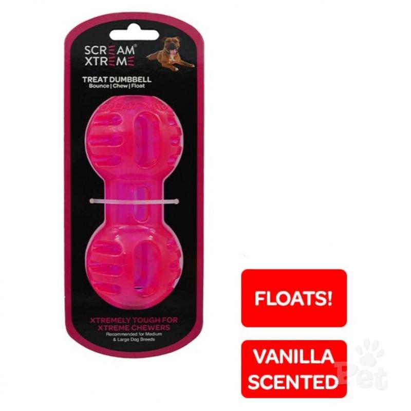 Scream Xtreme Treat Dumbbell Toy