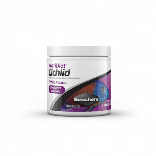 Seachem NutriDiet Cichlid Probiotics Flakes