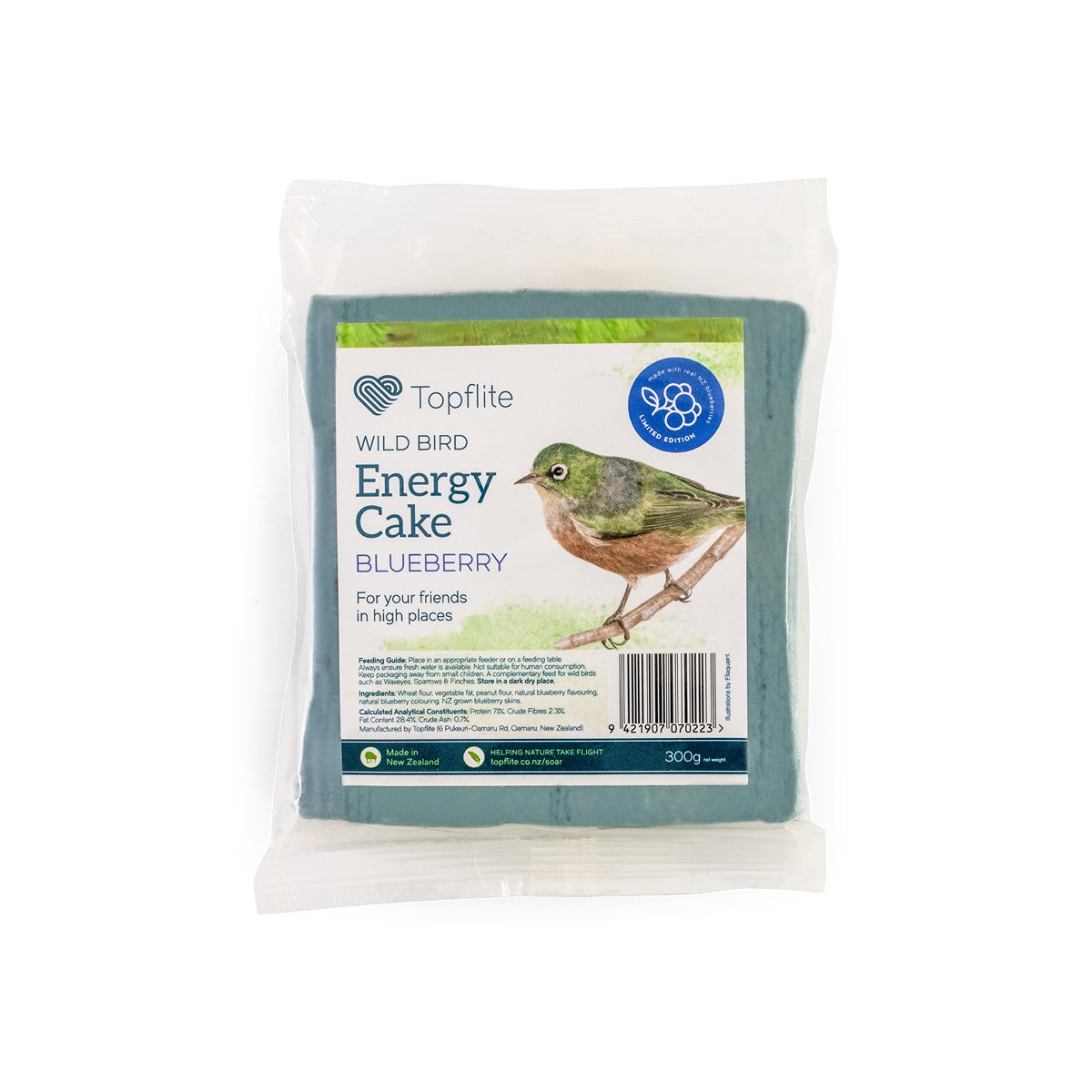 Topflite Wild Bird Energy Cake Blueberry