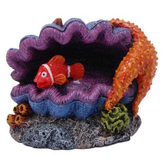 Brooklands Fish Clamshell Ornament
