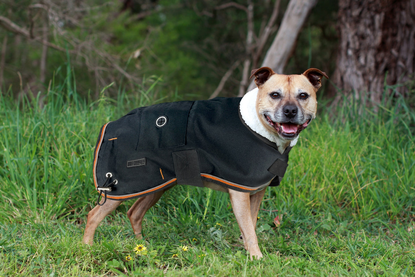 Ruff n Rugged Trail Blazer Dog Coat Black